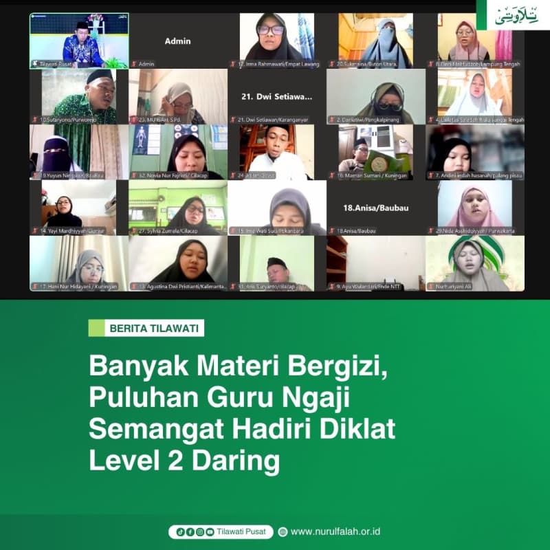 banyak-materi-bergizi-puluhan-guru-ngaji-semangat-hadiri-diklat-level-2-daring