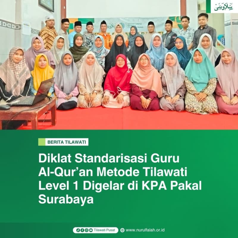 diklat-standarisasi-guru-al-quran-metode-tilawati-level-1-digelar-di-kpa-pakal-surabaya
