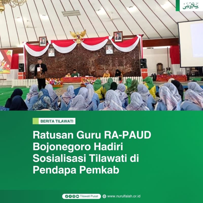 ratusan-guru-ra-paud-bojonegoro-hadiri-sosialisasi-tilawati-di-pendapa-pemkab