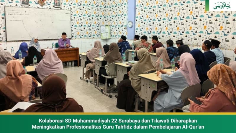 sd-muhammadiyah-22-surabaya-gelar-pre-test-dan-mou-guru-tahfidz-metode-tilawati