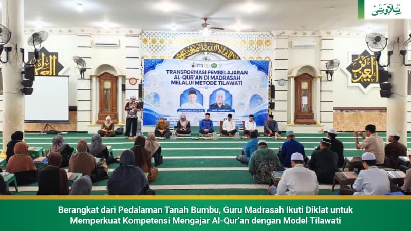 menempuh-jarak-jauh-demi-ilmu-guru-madrasah-di-pedalaman-tanah-bumbu-ikuti-diklat-tilawati